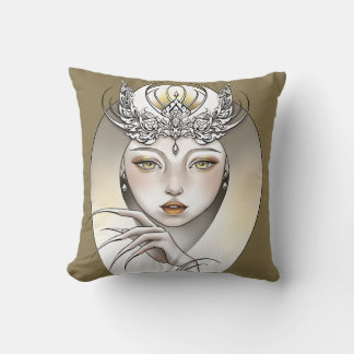 Coussin décoratif Déesse des la lune beige