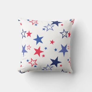 coussin décoratif drapeau américain
