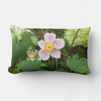 Coussin décoratif fleur sauvage rose | Déco floral