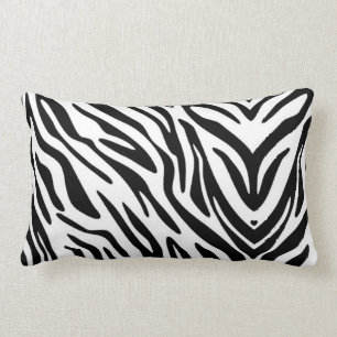 COUSSIN DÉCORATIF IMPRIMÉ ZÈBRE