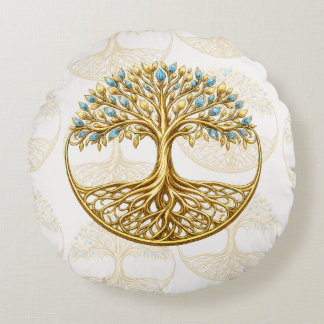 Coussin décoratif jet arbre de vie