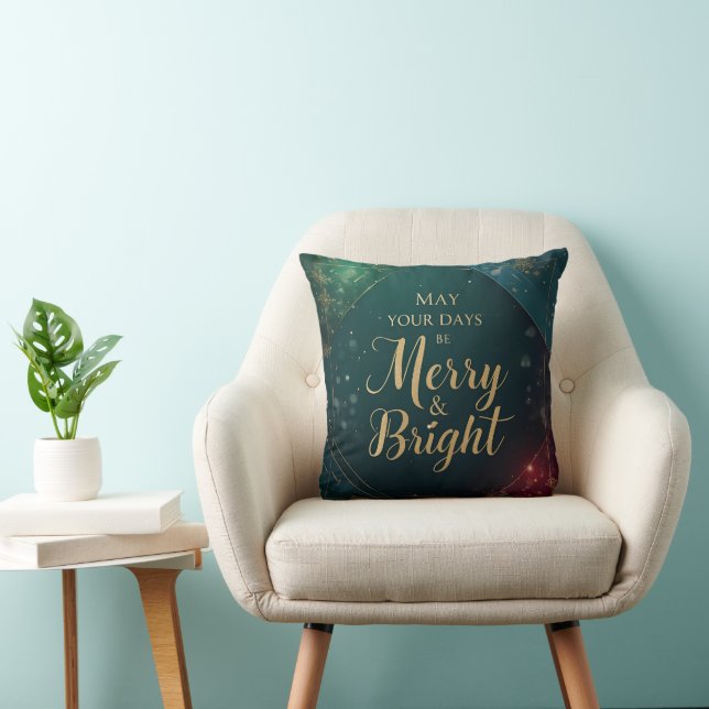 Coussin décoratif Jewel-Toned Winter Elegance | Lu (Chaise)