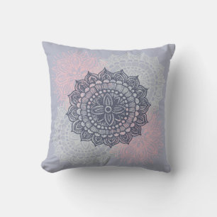 Coussin décoratif Mandala Tracery