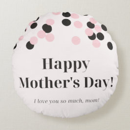 Coussin décoratif rond (40,6 cm)