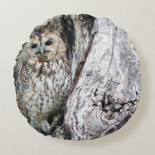 Coussin décoratif rond (40,6 cm)