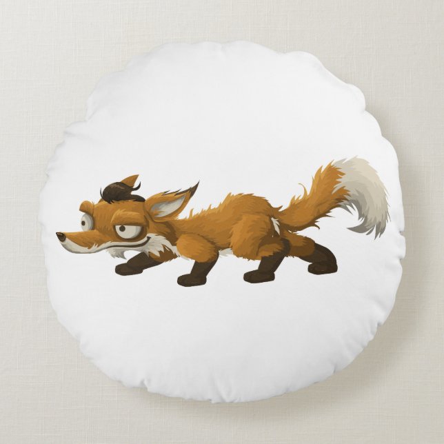 Coussin décoratif rond (40,6 cm) (Devant)