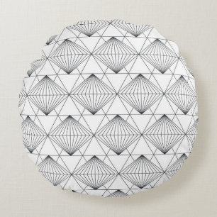 Coussin décoratif rond (40,6 cm)