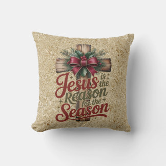 Coussin décoratif saison de Jésus raison