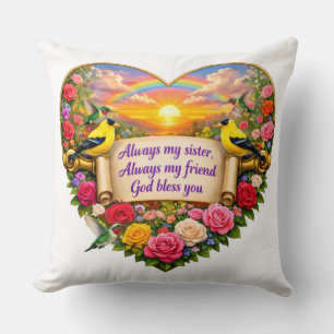 Coussin décoratif Soeur Bénédiction