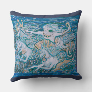 coussin décoratif thème mer poseidon