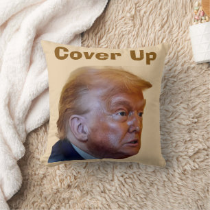 Coussin décoratif Trump/Étouffement d'affaire