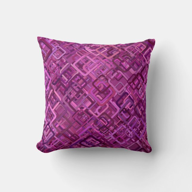 Coussin Décoratif violet (Recto)