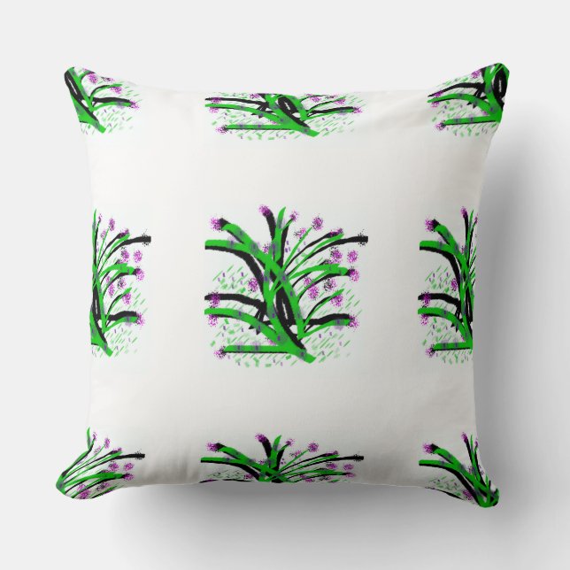 Coussin Décoration Arbuste Accentuation (Recto)
