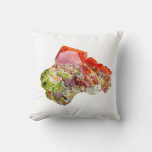 Coussin Décoration de maison en cristal de roche wulfenite