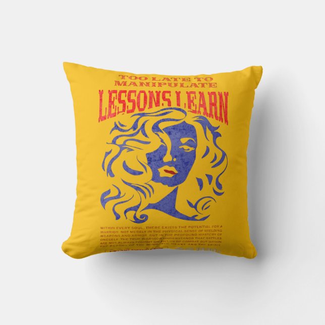COUSSIN DÉCORATION D'INTÉRIEUR MANIPULER LEÇONS APPRISES C (Recto)