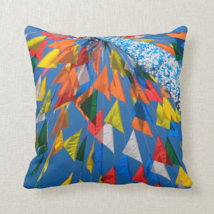 Coussin Décoration du drapeau triangulaire