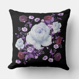 Coussin décoration fleurie