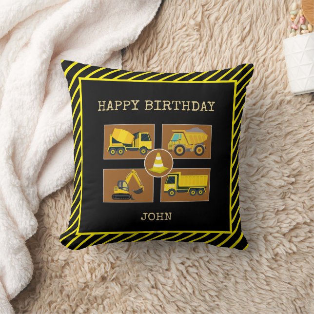 Coussin Décorations de la fête des Anniversaires de enfant (Couverture)