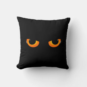 Coussin Décorations d'Halloween de chats noirs
