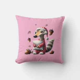 Coussin décorative pour enfants avec écureuil de b