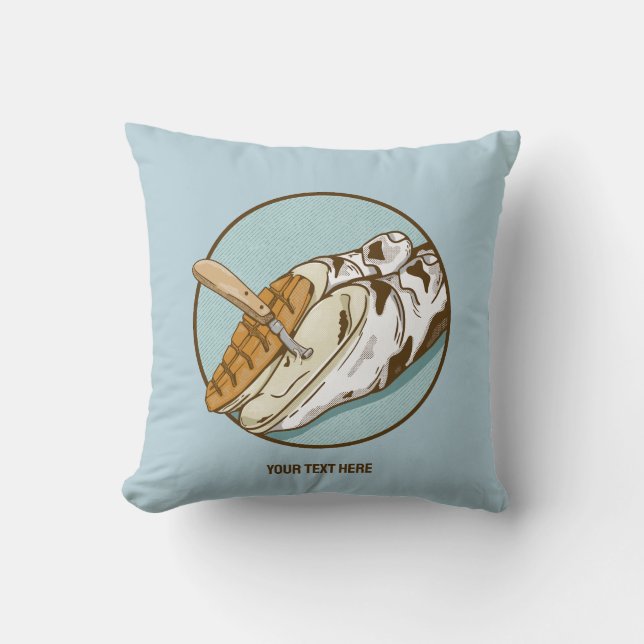 Coussin Découpage du capot de vache (Recto)