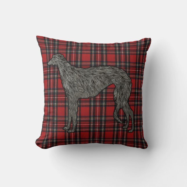 Coussin Deerhound (Recto)