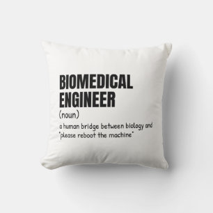 Coussin Définition de l'Humour du génie biomédical
