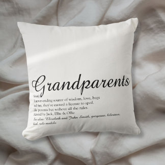 Coussin Définition des meilleurs grands-parents de tous le