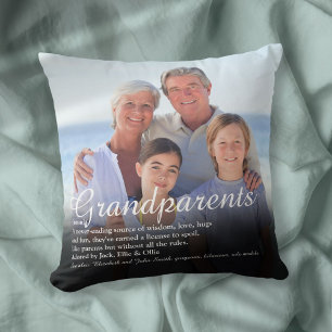 Coussin Définition des meilleurs grands-parents du monde