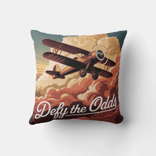 Coussin Defy The Odds (Verso)