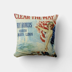 Coussin Dégagez la voie !! - Quatrième prêt pour la libert