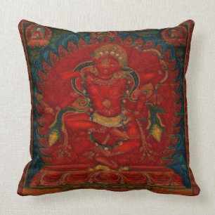 Coussin Déité bouddhiste Kurukulla