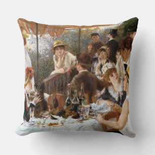 Coussin "Déjeuner de la fête nautique" de Renoir