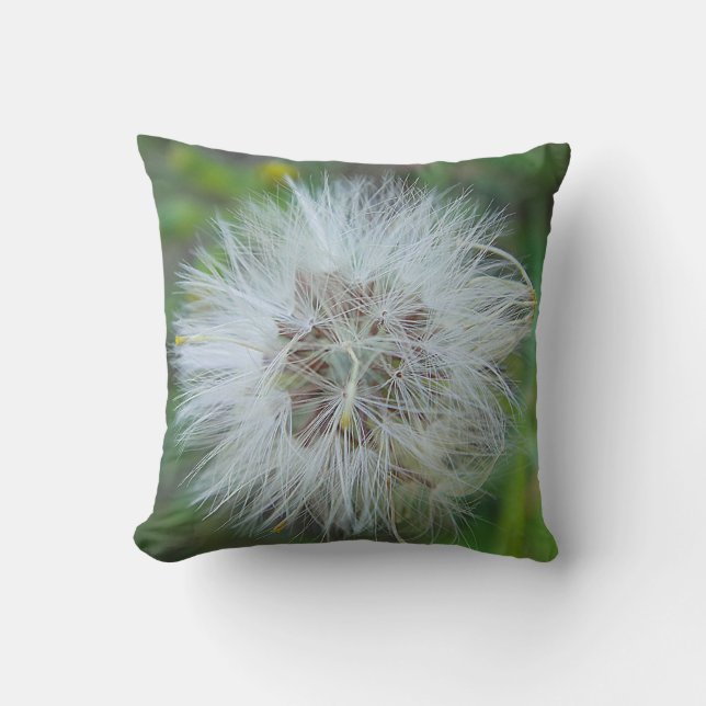 Coussin Dekokissen helle, haarige Blumenkugel (Recto)
