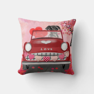 Coussin Délice de la Saint-Valentin pour Grand Danois