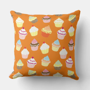 Coussin Délicieux Cupcakes Décorés Anniversaire Jeu d'Orei