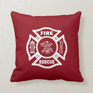 Coussin Délivrance du feu de sapeur-pompier