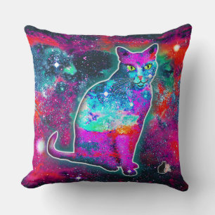Coussin Delta des chats cosmiques