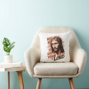 Coussin Demande divine : Fais-moi connaître tes voies, Sei