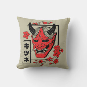 Coussin démon japonais