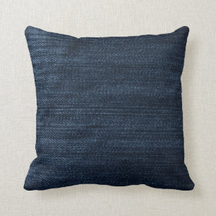Coussin Denim bleu-foncé