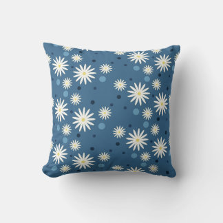 Coussin Denim et Daisies