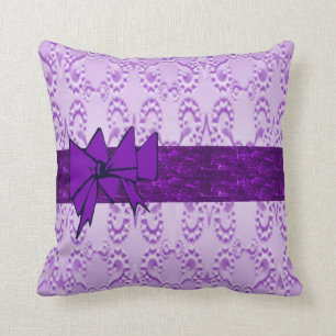 Coussin Dentelle de lavande