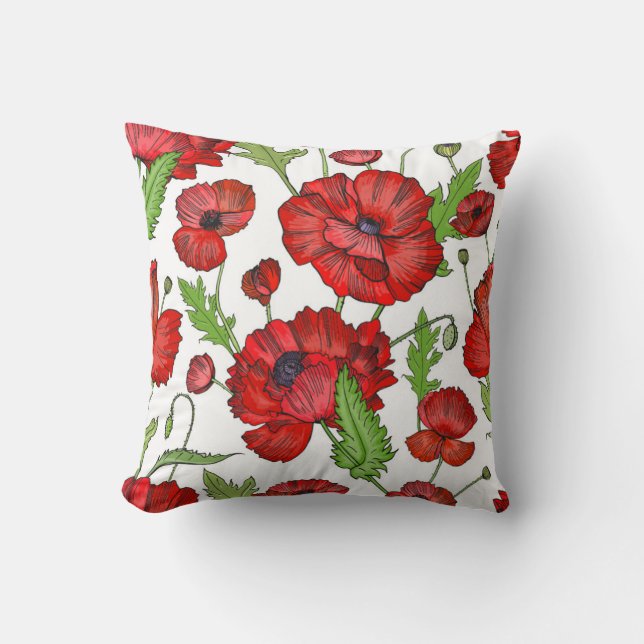 Coussin Dentelle florale vintage (Recto)