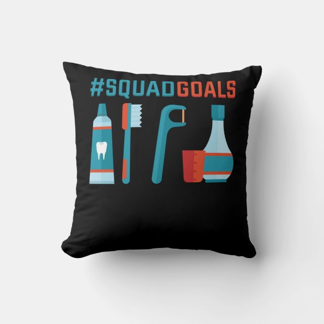 Coussin Dentistesse Dentiste Dentiste Dentiste Dental Hygi (Recto)