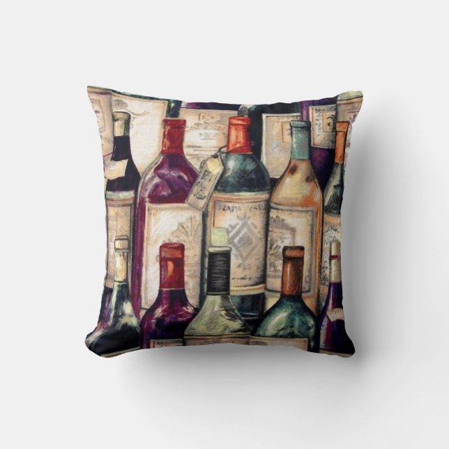 Coussin des amateurs de vin (Recto)