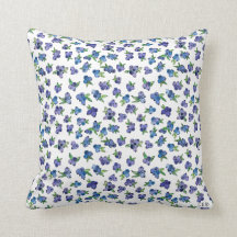 Coussin des bleuets
