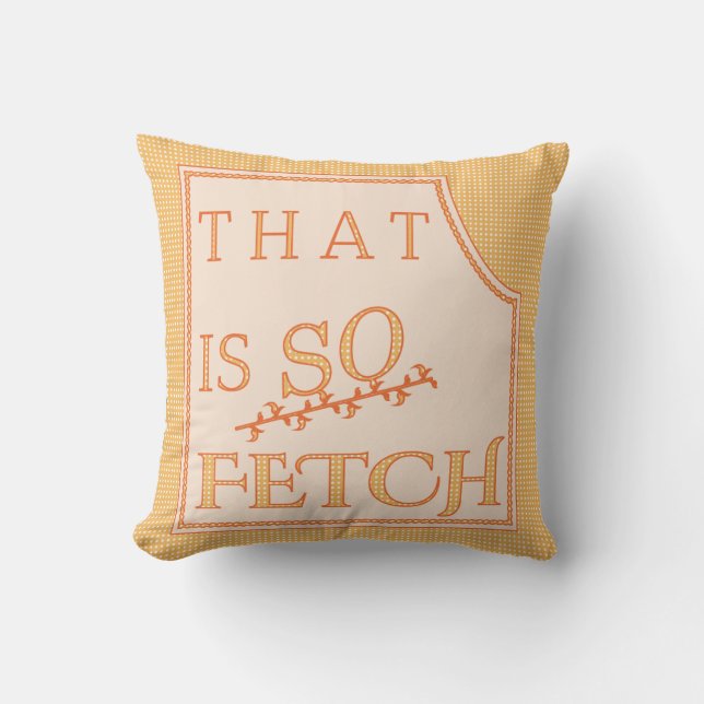 Coussin des citations de films pour filles moyenne (Recto)