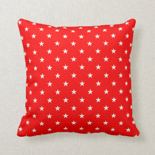 Coussin des étoiles rouges