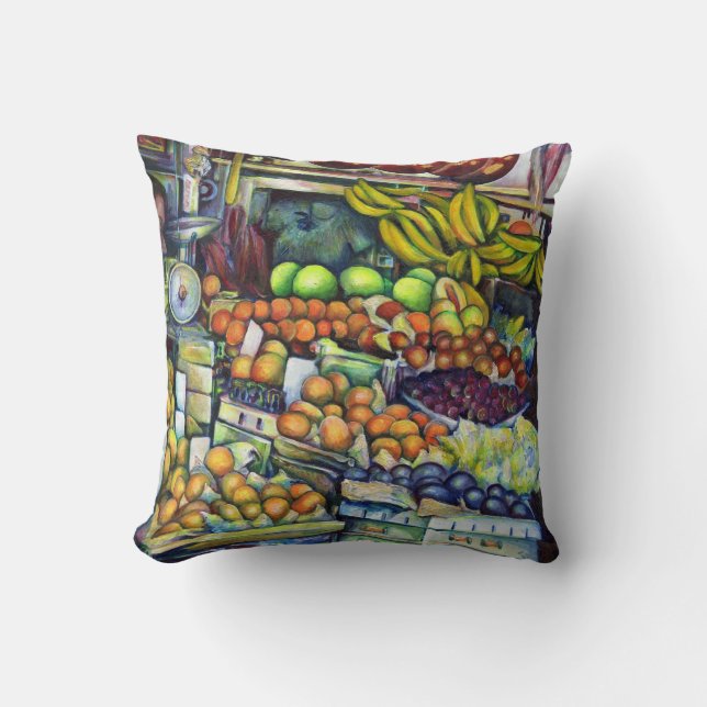Coussin Des Fruits Frais avec Francis (Recto)